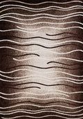 Jersey Area Rugs, Carpets For Livingroom, 7X10 Area Rugs ,3002 Brown Rectangle 8&10 Brown Contemporary Abstract Polypropylene