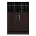 Wine & Bar Cabinet Wenge Particle Board