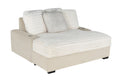 Shine Beige Lounger Sofa With Usb Beige Fabric