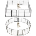 16 Panels Dog Playpen For Outdoor,Yard,Camping,31.6