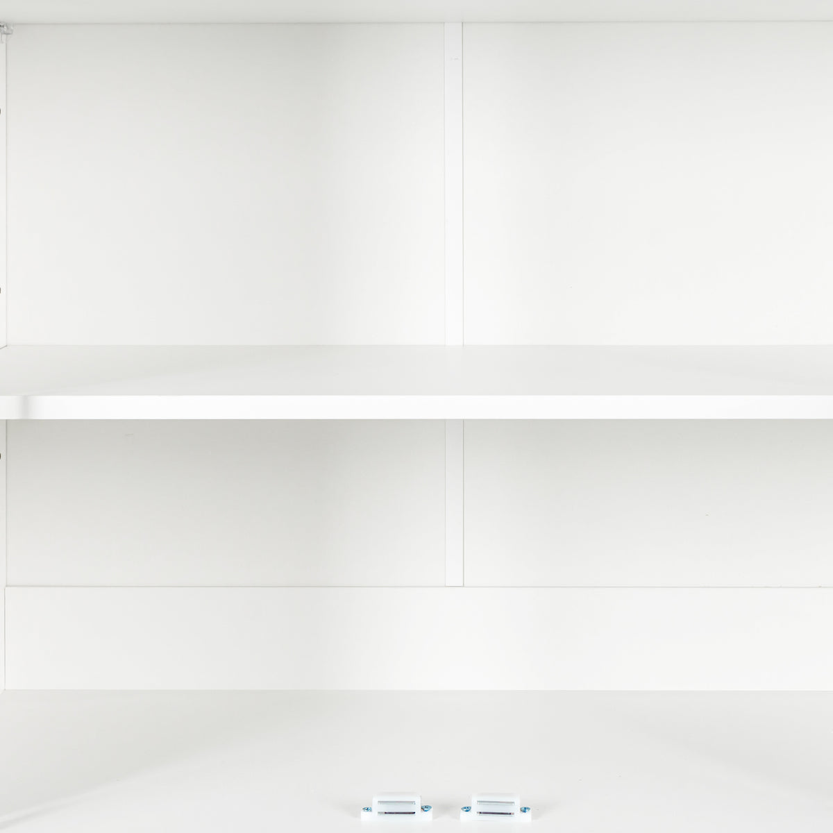 72" Kitchen Pantry Storage Cabinet, Traditional Freestanding Cupboard With 4 Doors And Adjustable Shelves, Large Central Drawer, White White Particle Board Mdf