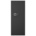 Heavy Duty All Steel Unassembledcabinet Biometric Lock, Dual Alarm Function, 7 8Capacity, Silent Operation, Emergency Battery Box, Adjustable Stock Black Steel