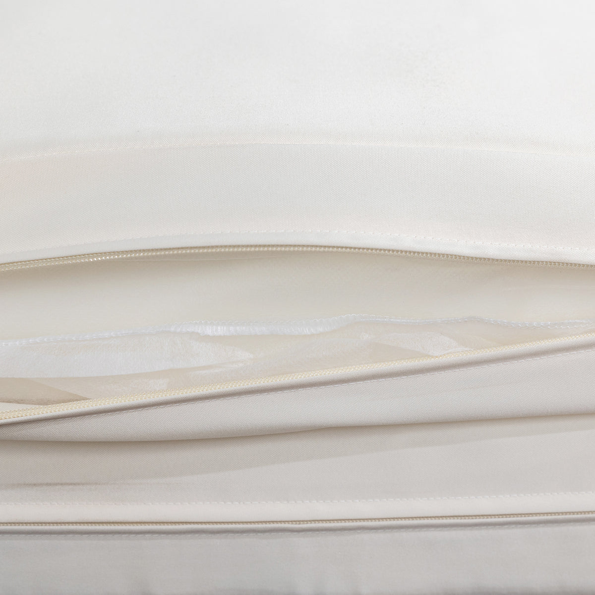 Broadway Ian Chaise Lounge Cushion Three Folds Cream Waterproof Fabric