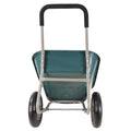 Wheel Barrow Two Wheeled Trolley For Green Garden 15 Inch Pneumatic Wheel Wb1001Gn Green Abs Steel Q235