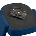 Modern Swivel Barrel Chair, Upholstered Velvet Round Accent Chairs,360 Degree Comfy Swivel Chair With Open Backrest, Single Chair Armchair For Living Room Bedroom, Homerest,Navy Navy Primary Living Space American Design,Contemporary,Luxury,Mid Century