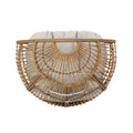 Serina Teardrop Chair Natural Iron