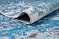 Jersey Area Rugs, Carpets For Livingroom, 5X7 Area Rugs ,3984 Blue Grey Rectangle 5&7 Blue Grey Contemporary Abstract Polypropylene