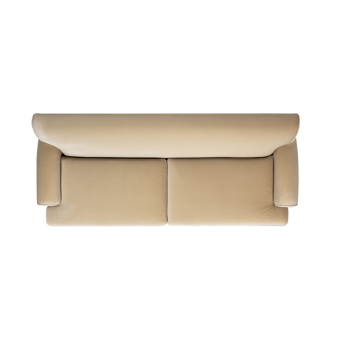 Alana 88" Lawson Two Cushion Tightback Sofa, Fawn Brown Performance Velvet Brown Foam Velvet 2 Seat