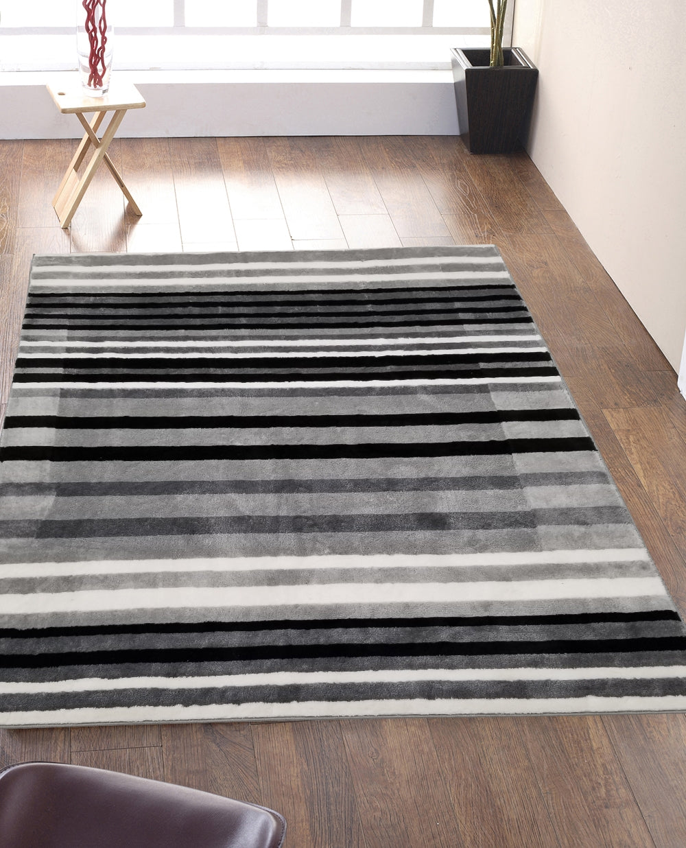Jersey Area Rugs, Carpets For Livingroom, 7X10 Area Rugs ,3012 Grey Rectangle 8&10 Grey Contemporary Abstract Polypropylene