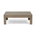 Oana 3 Pieceseat Set With Coffee Table, White White Acacia Wood