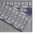 Sunshine Gc Har2022 Blue 7 Ft. 10 In. X 10 Ft. 3 In. Indoor Outdoor Area Rug Blue Polyester Polypropylene