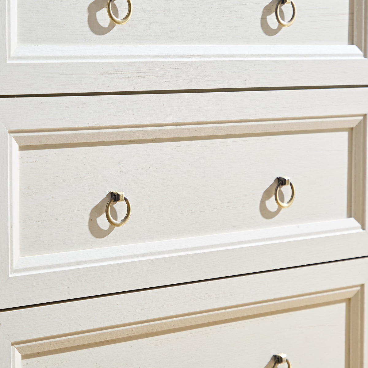 Farmhouse 6 Drawers Dresser For Bedroom, Wood Rustic Wide Chest Of Drawers, Storage Dressers Organizer For Bedroom, Living Room, Hallway Walnut Mdf