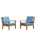 Peyton Club Chair Teak Acacia Wood