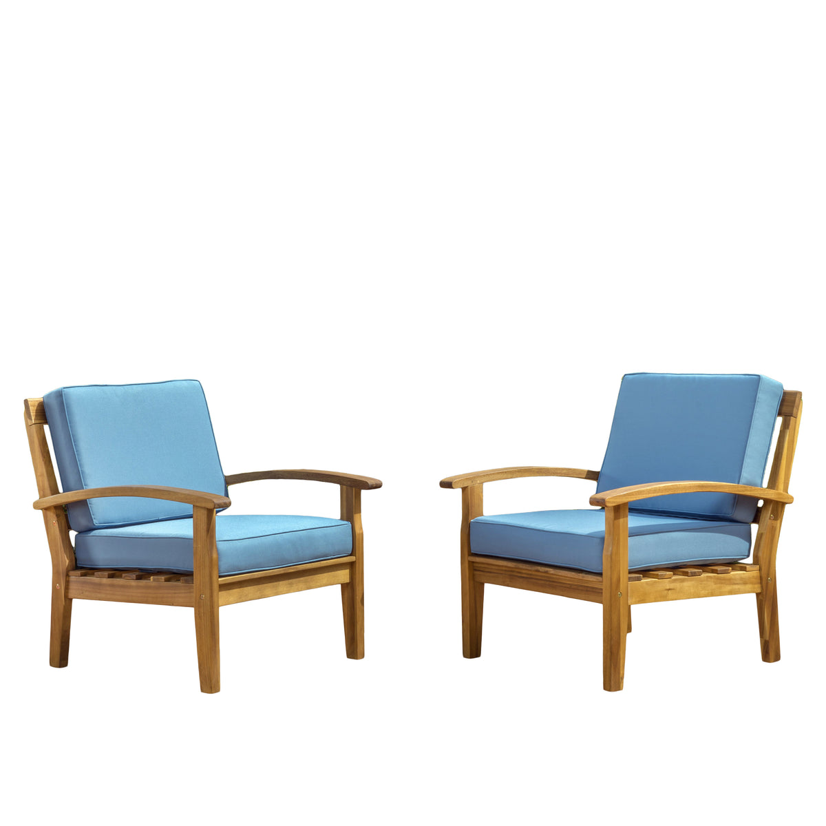 Peyton Club Chair Teak Acacia Wood