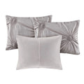 6 Piece Reversible Daybed Cover Set Dark Gray Daybed Dark Gray Polyester