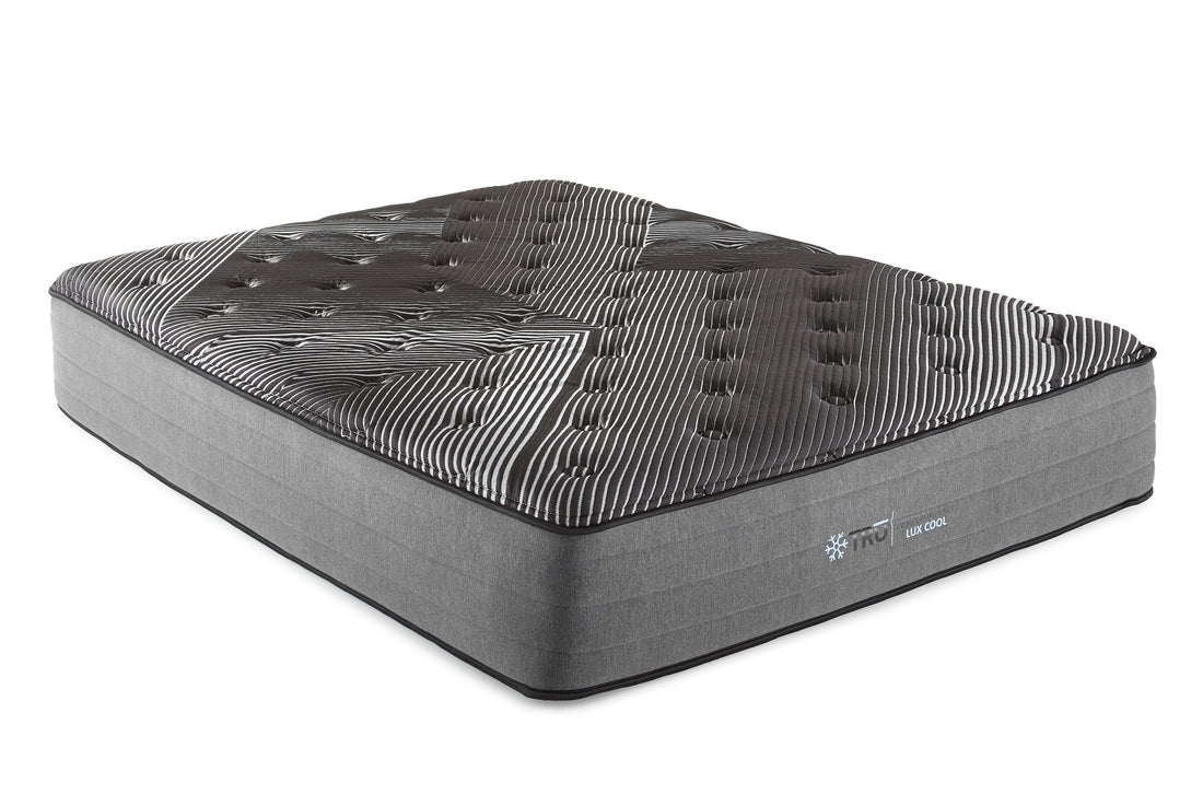 14" Pure Ice Plush Quilted Twin Xl Mattress Black Foam Spring Twin Xl