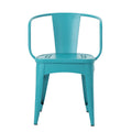 Lourdes 3 Pc Kd Metal Set Teal Iron