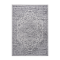 Naar Marfi Collection 2X3 Silver Oriental Non Shedding Living Room Bedroom Dining Home Office Stylish And Stain Resistant Area Rug Silver Polyester