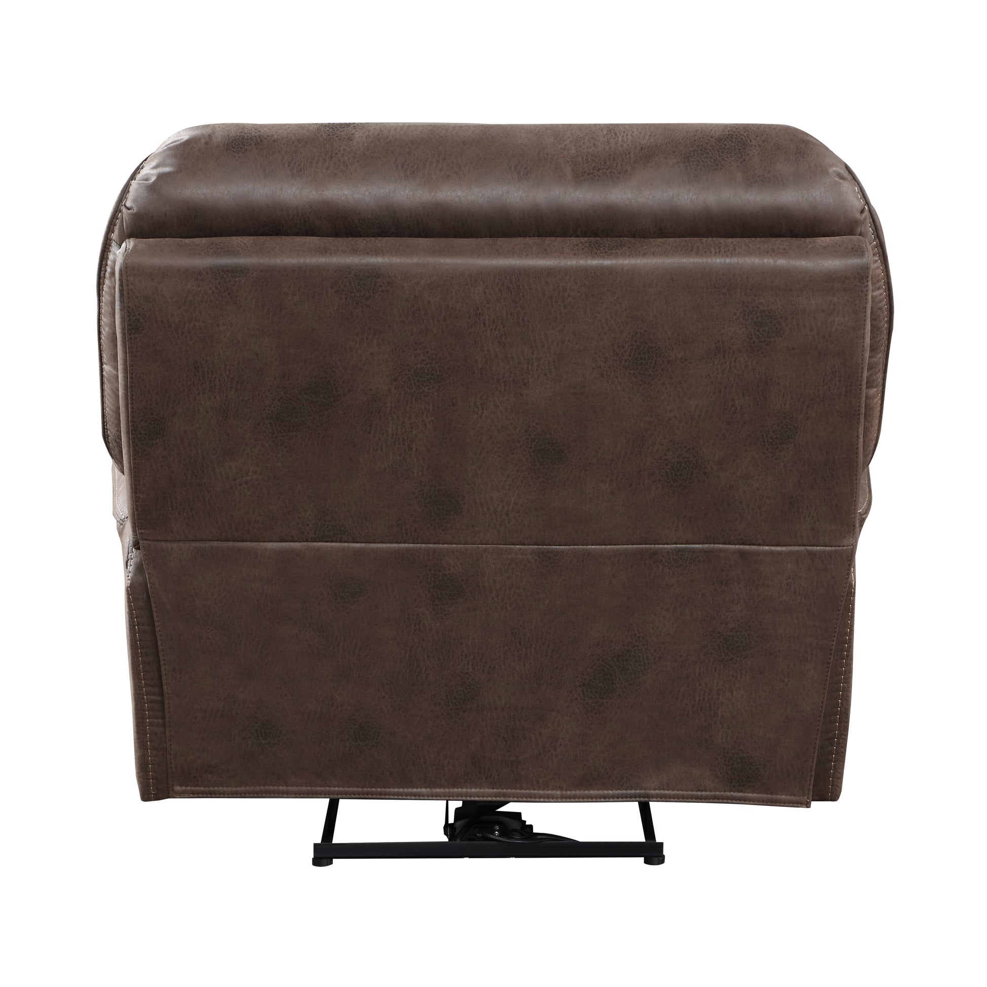 Plush Modern Living Room Sofa Set 3Pc Power Reclining Sofa Loveseat Chair Brown Microfiber Upholstery Usb Port Solid Wood Frame Furniture Brown Microfiber Wood Primary Living Space Modern Plywood,Solid Wood 6 Seat
