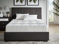 10 Inch Queen Size Bed Mattress Gel Infused Memory Foam Mattress, Firm, White, Mattress In A Box White Bedroom Foam Queen