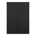 Multi Functional Hall Tree With Storage Shelves Drawers And Cabinet, Elegant Hallway Shoe Cabinet With Bench, Modern Coat Rack With Hooks For Hallway Entryways, Black Black Particle Board Mdf