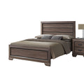 Weathered Grey Queen Bed Box Spring Required Queen Gray Wood Gray Bedroom Rustic Panel Wood