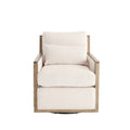 Coolmore Corduroy Swivel Barrel Chair, Comfy Accent Sofa Chair For Living Room, 360 Degree Swivel Barrel Club Chair, Leisure Arm Chair For Nursery, Hotel, Bedroom, Office, Lounge Beige Beige Primary Living Space Foam Corduroy