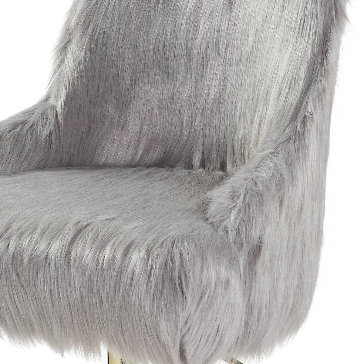 Grey And Gold Swivel Office Chair Solid Grey Gold Office Rectangular Luxury Office Chairs Solid Back Swivel Fabric Metal