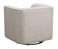 Brella Tan Swivel Accent Chair Tan Foam Engineered Wood