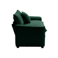 Green Corduroy Fabric, Comfortable Single Chair Deep Seat Sofa With One Pillow, Suitable For Living Room And Bedroom, Club Multiple Occasions Green Corduroy 1 Seat