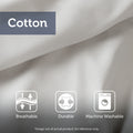 3 Piece Tufted Cotton Chenille Palm Comforter Set Off White King Cal King King Off White Cotton