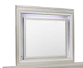 Cross Glam Champagne Mirror With Led Champagne Solid Wood Mdf