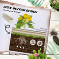 Outsunny 6.5' X 2' X 1.4' Galvanized Raised Garden Bed Kit, Outdoor Metal Elevated Planter Box With Safety Edging, Easy Diy Stock Tank For Growing Flowers, Herbs & Vegetables, Cream Cream White Steel