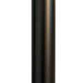 Outsunny 9' X 7' Solar Umbrella, Led Lighted Patio Umbrella For Table Or Base With Tilt & Crank, Outdoor Umbrella For Garden, Deck, Backyard, Pool, Beach, Blue Blue Steel