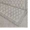 Sunshine Gc Har2009 Silver 5 Ft. 3 In. X 7 Ft. 3 In. Indoor Outdoor Area Rug Silver Polyester Polypropylene