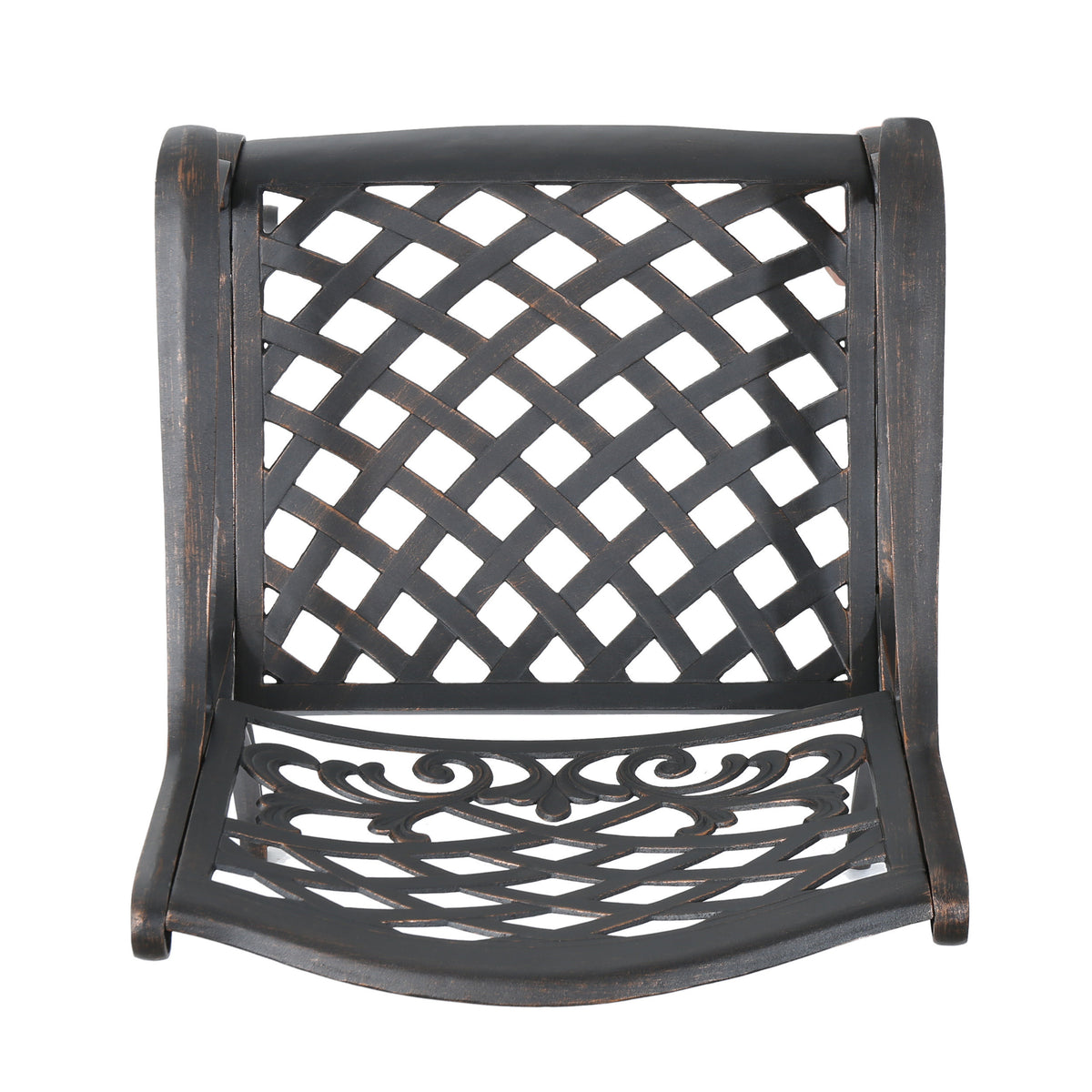 Phoenix Arm Chair Set Of 2 Copper Aluminium