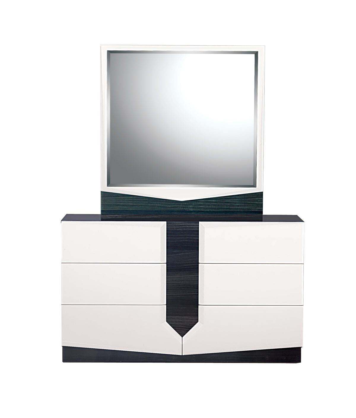 Vios Zebra White Hg Mirror White Black Mdf