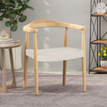 Arm Chair White Woven Rope