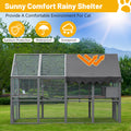 Outdoor Cat House Cat Enclosures 110