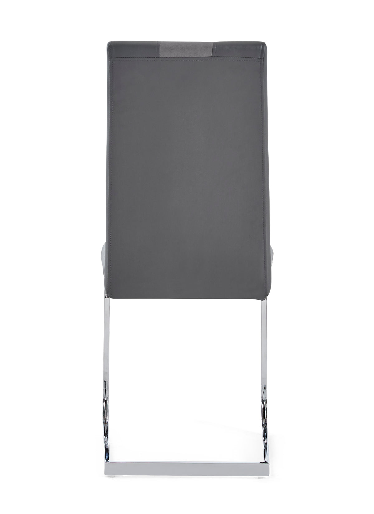 Altis Fabric Grey Dining Chairs Kit Of 4 Solid Gray Dining Room Foam Wipe Clean Rectangular Casual Dining Chairs Solid Back Set Of 4 Or More Metal & Wood Stainless Steel