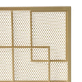 Fire Screen Gold Iron