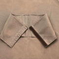 Outsunny 10' X 10' Universal Gazebo Sidewall Set With Panels, Hooks And C Rings Included For Pergolas And Cabanas, Brown Brown Polyester
