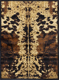 Tribes Gc Yls4008 Multi 5 Ft. 3 In. X 7 Ft. 3 In. Southwest Area Rug Black Polypropylene