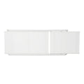 Myers Chaise Lounge Mp2 White Metal Mesh