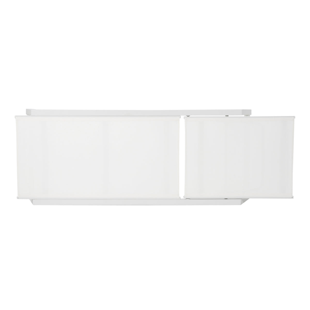 Myers Chaise Lounge Mp2 White Metal Mesh
