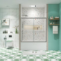Bathtub Bypass Shower Door, Sliding Door, With 1 4