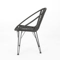 Highland Chair Set Of 2 Grey Rattan