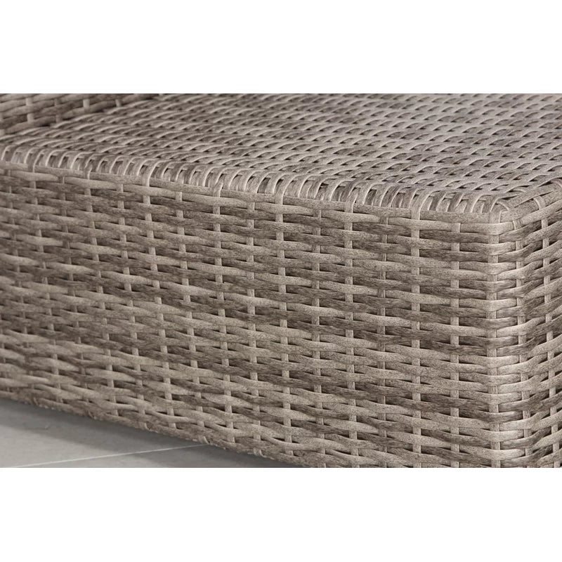 Fully Assembled Wicker Patio Sofa Set For 4 With Cushions Convenient Outdoor Seating Group Brown,Gray Wicker