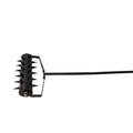 Lawn Aerators, Gardens, Yards, Loose Soil In Farmland,Gardening Lawn Aerator Tool, Upgraded Heavy Duty Aerator Lawn Soil Penetrator Spikes, For Garden Grass Patio Yard. Black Iron