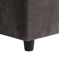 Modern Large U Shape Sectional Sofa, With Removable Ottomans For Living Room 6 Seater Gray Polyester 6 Seat